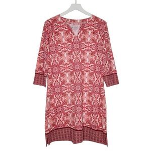 Coolibar Womens Oceanside Tunic Dress Size
XL UPF 50+ Outdoor Gorpcore Paisley